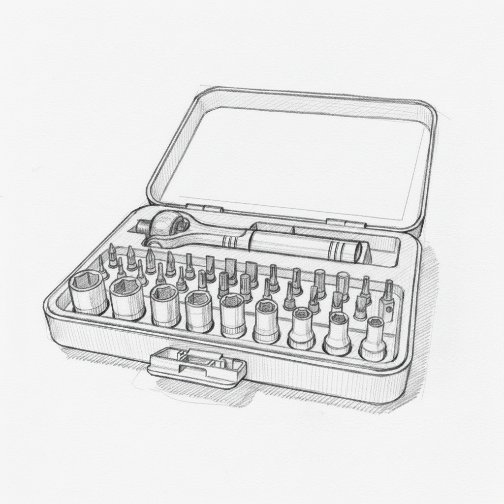 AVERX Steel Magnetic Set EDC toolkit carry profile angle