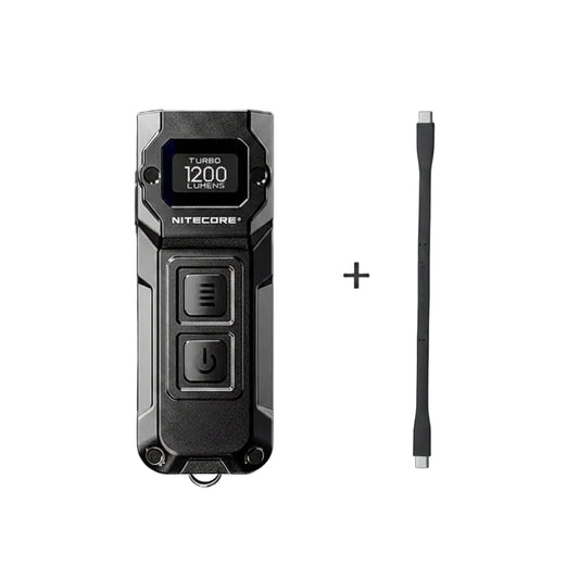 AVERX Aluminum Nitecore 2 tactical flashlight anodised body front