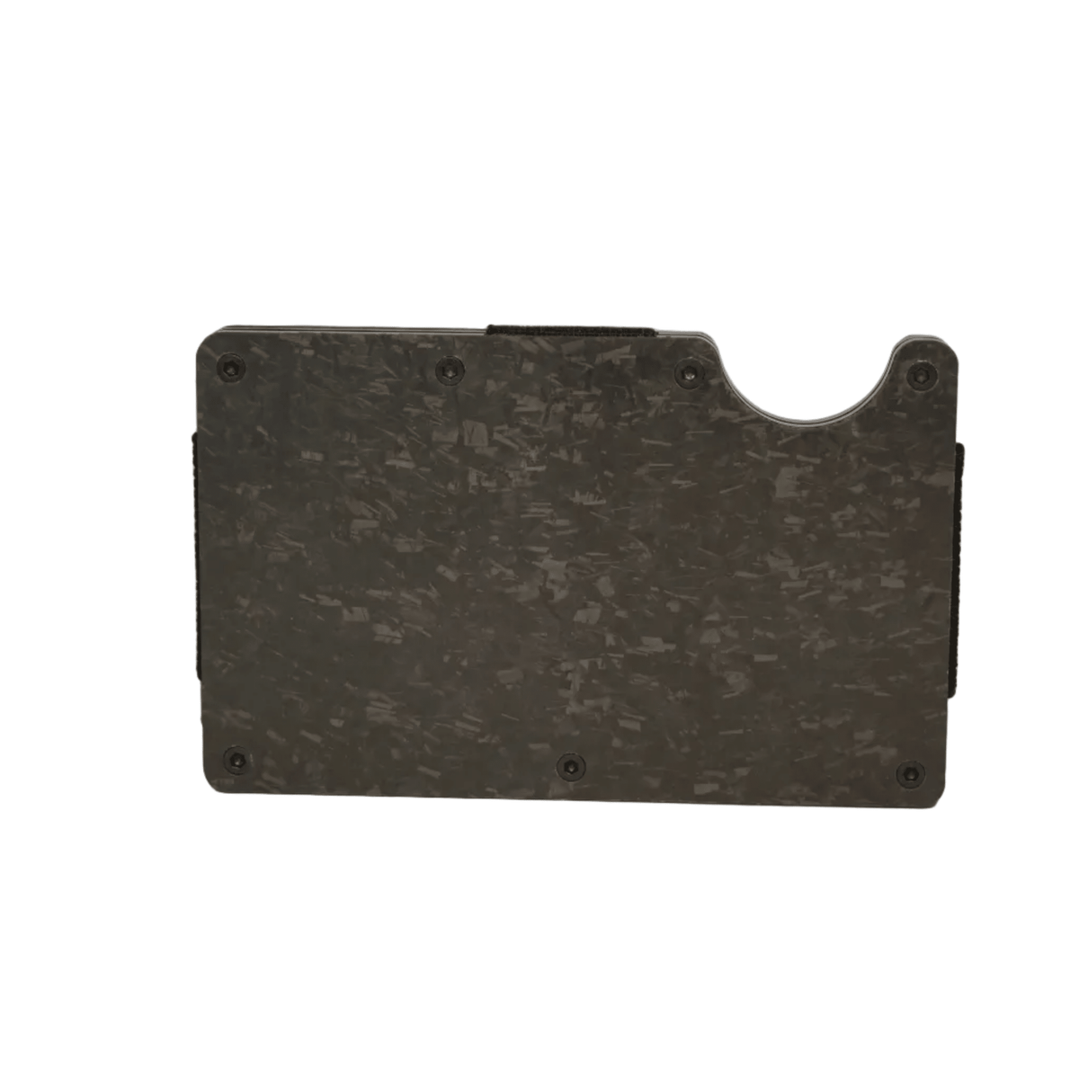 THE FORGED CARBON WALLET - AVERX GearAVERX Forged Carbon Wallet matte black slim card stack profileAVERX GearMatte black