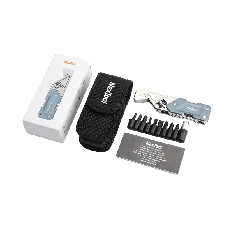 THE NEXTOOL MICRO WRENCH - AVERX GearAVERX Stainless Steel Nextool Micro Wrench slim EDC profile angleAVERX Gear