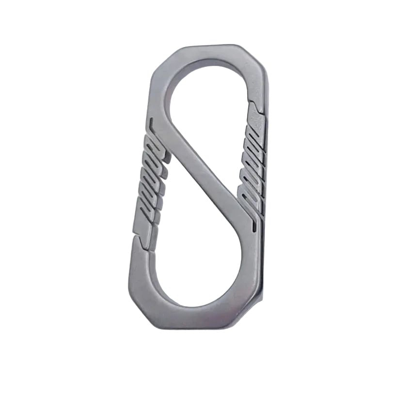 THE TITANIUM CB - AVERX GearAVERX Titanium CB carabiner gate and body front viewAVERX Gear