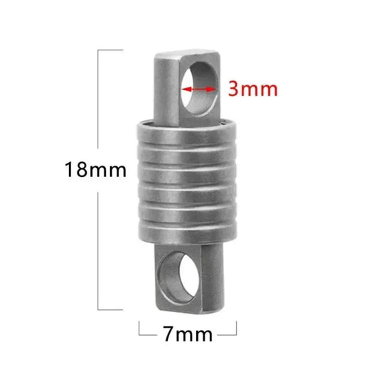 THE TITANIUM SWIVEL - AVERX GearAVERX Titanium Swivel 360-degree rotation front viewAVERX Gear